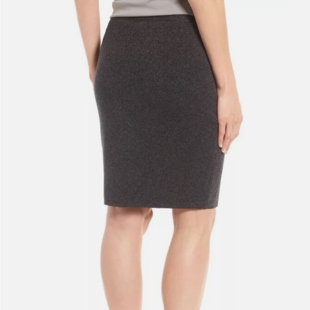 Eileen Fisher Tencel Wool Blend Pull On Skirt. Size Medium. - Picture 2 of 9